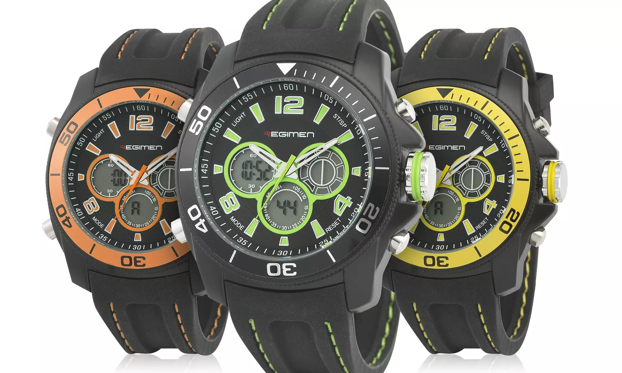 Regimen Men's Dual-Time Watch Collection - Primary Image