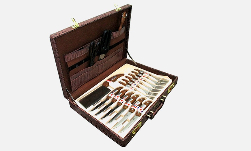 25-Piece Knife Set | Groupon Goods