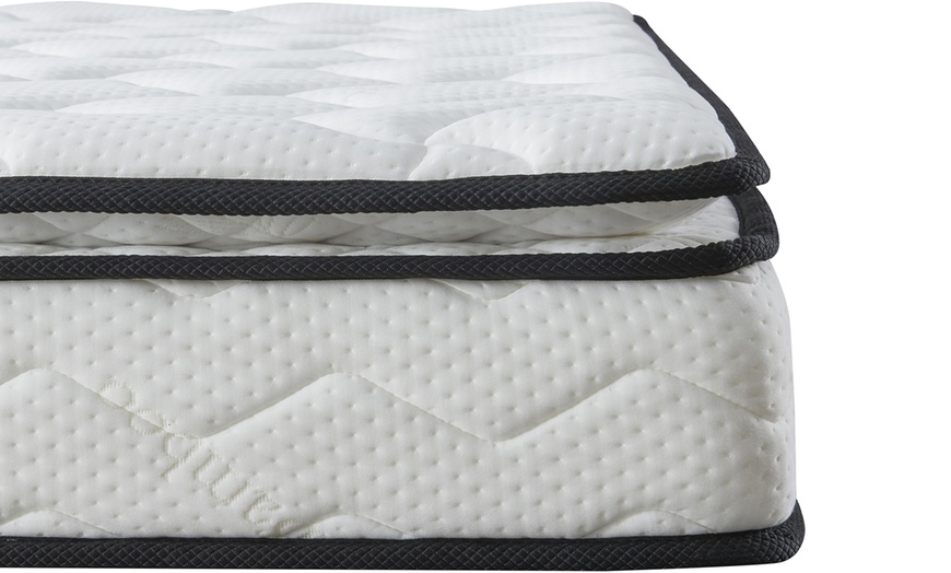 Image 15: Lit coffre Manhattan tissu, matelas en option. Sampur