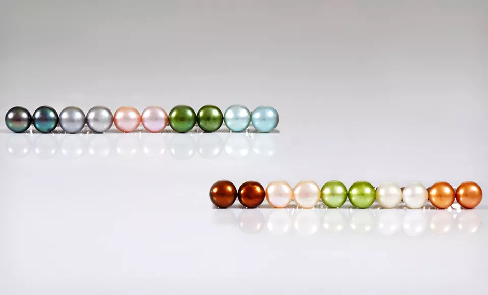 $15.99 for a 10-Pair Set of Freshwater Pearl Earrings ($49.99 List Price). Free Shipping and Returns. - Primary Image