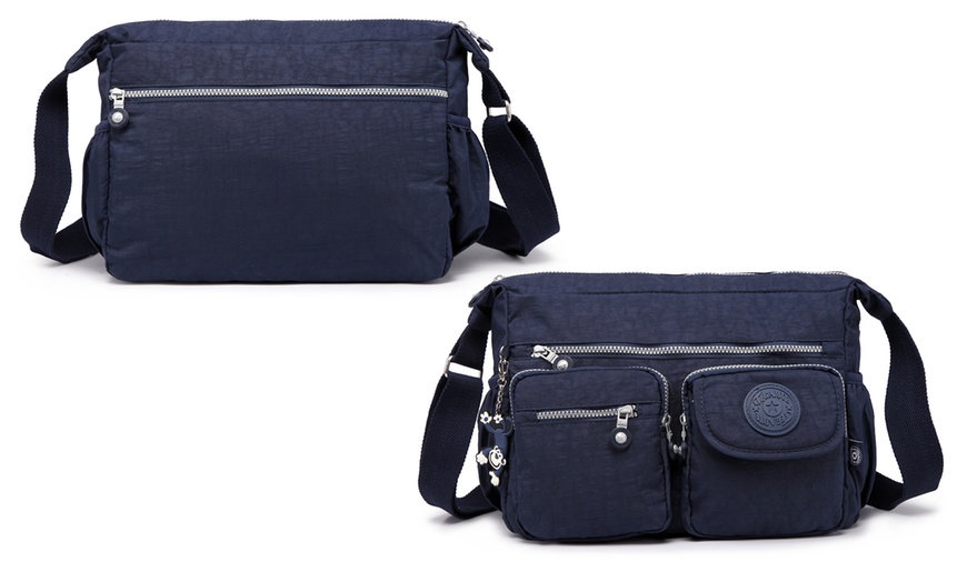 Image 6: Multi-Compartment Crossbody Bag