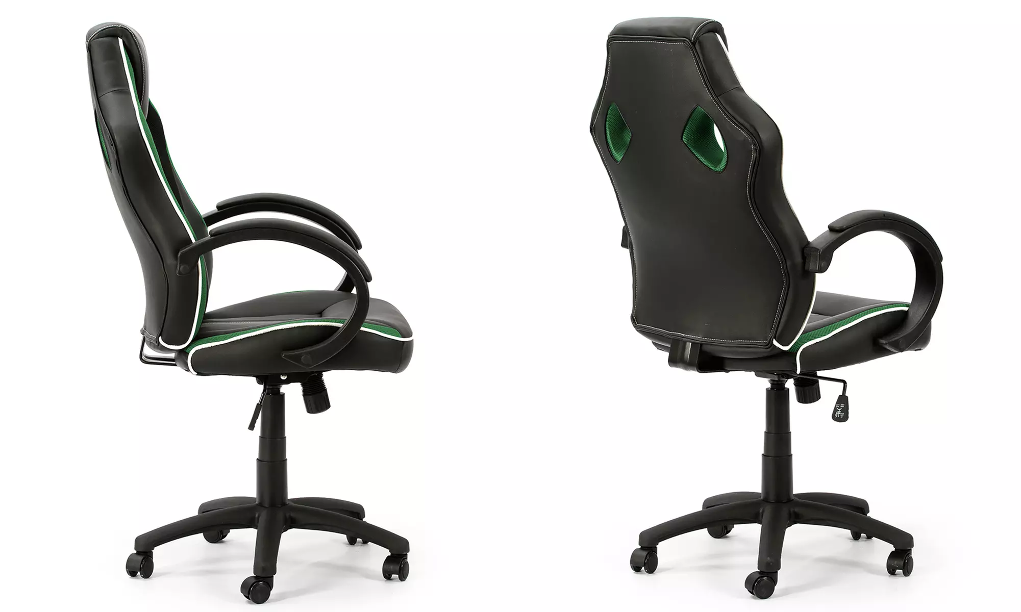 Chaise de gaming "Formula" en similicuir avec pieds étoile, coloris au choix et livraison offerte - Image 7