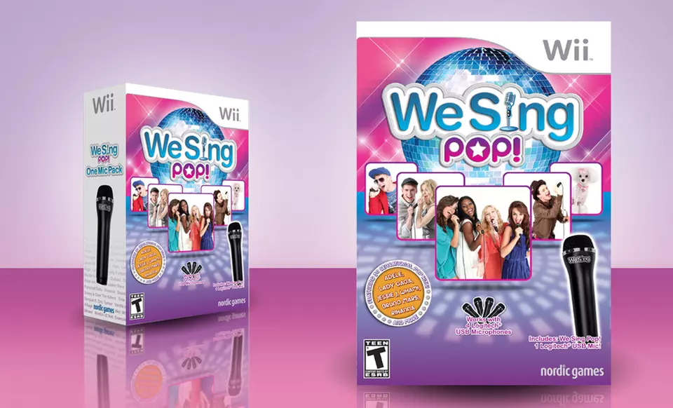 $29.99 for We Sing Pop! with Microphone for Nintendo Wii ($39.99 List Price). Free Shipping and Returns. - Primary Image