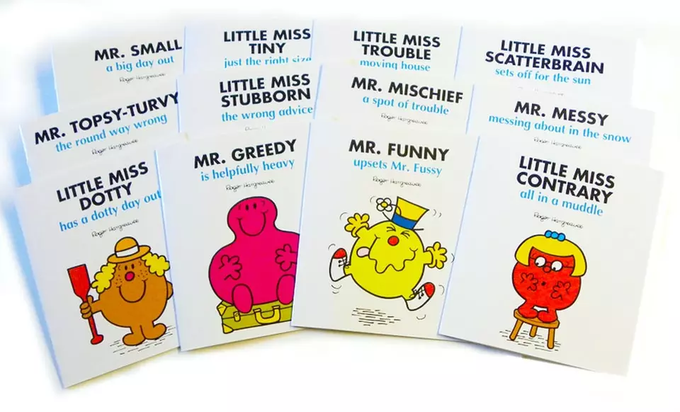 $19.99 for a Little Miss & Mr. Men 12-Book Bundle ($83.88 List Price). Free Shipping. - Primary Image
