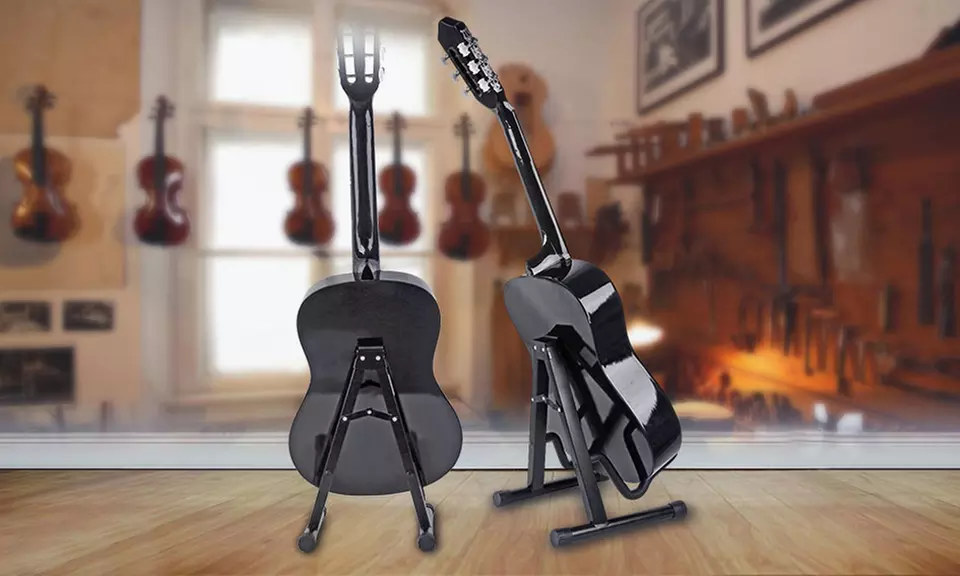 Foldable A-Shape Frame Guitar Stand Mount  - Second Medium