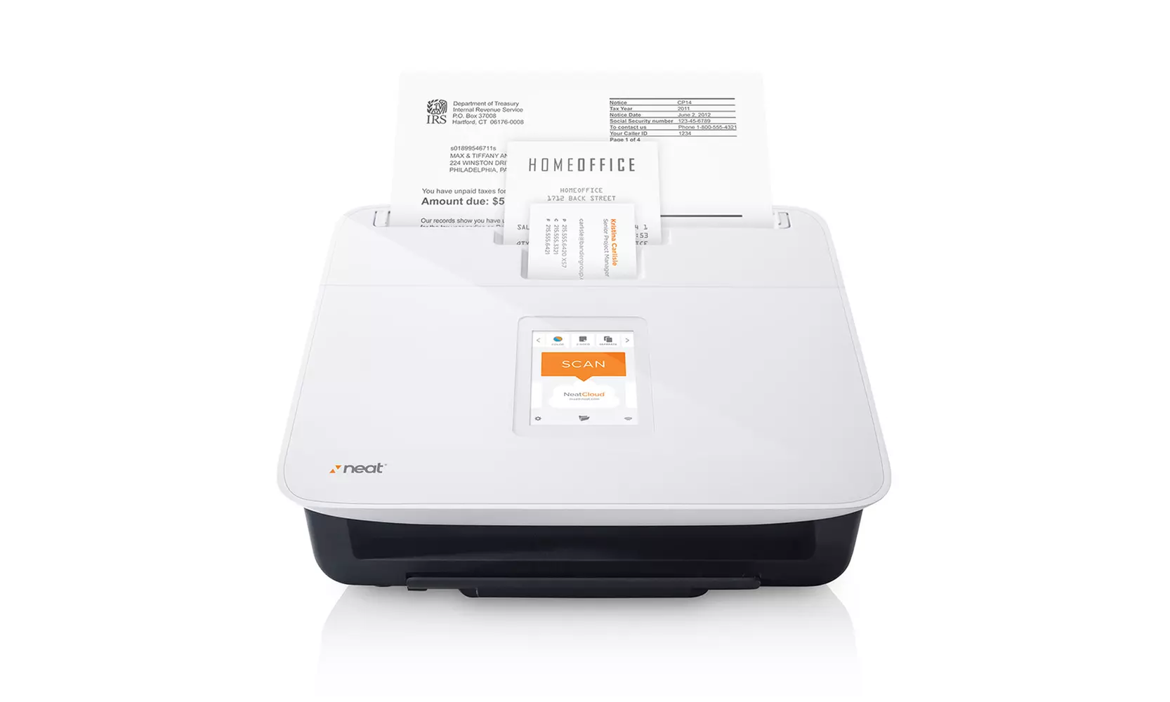 NeatConnect Cloud Scanner and Digital Filing System for Mac and PC (Manufactuer Refurbished) - Primary Image