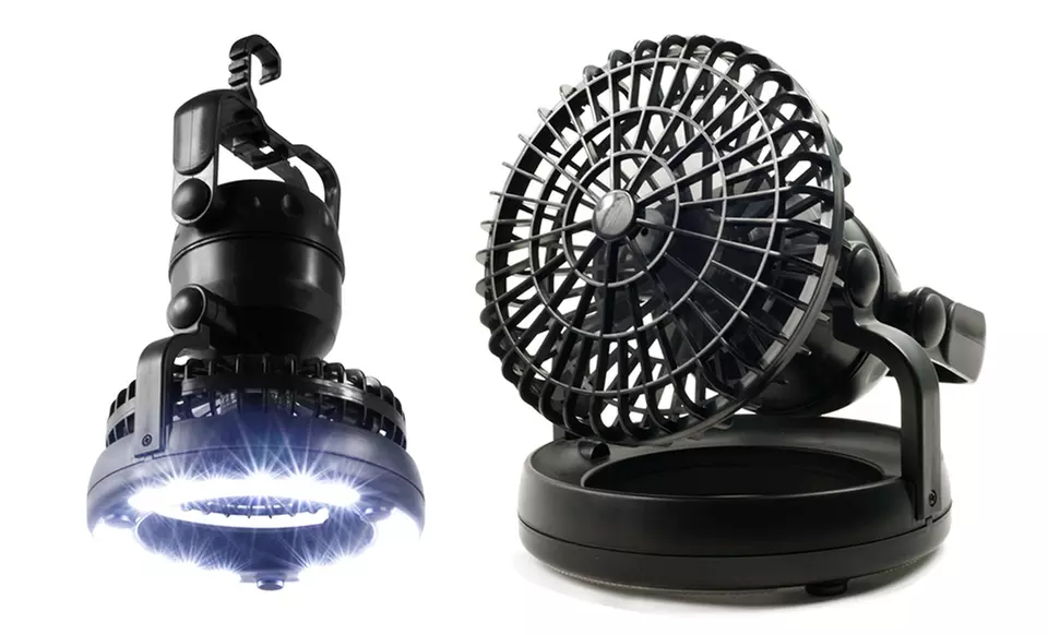 Whetstone 2-in-1 Tent LED Camping Ceiling Fan (80-48453) - Primary Image