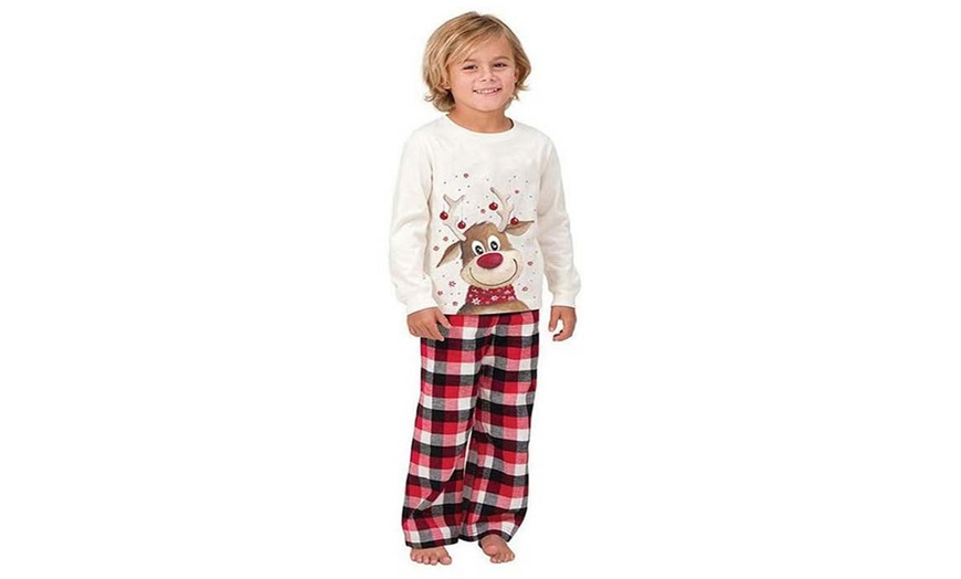 Image 9: Festive Christmas-Themed Pajamas