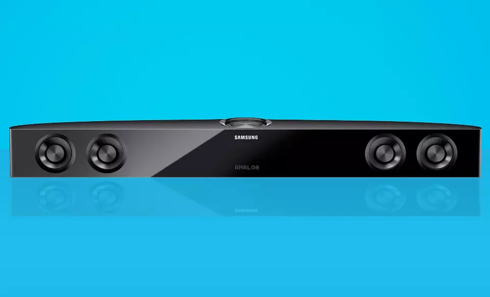 Samsung 2.1-Channel Sound Bar with Built-In Woofer (HW-E350) (Refurbished). Free Shipping and Returns. - Primary Image