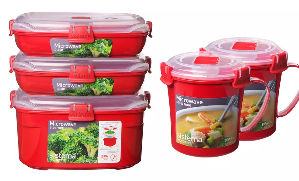 Sistema 5-Piece Microwave Starter Set. - Primary Image