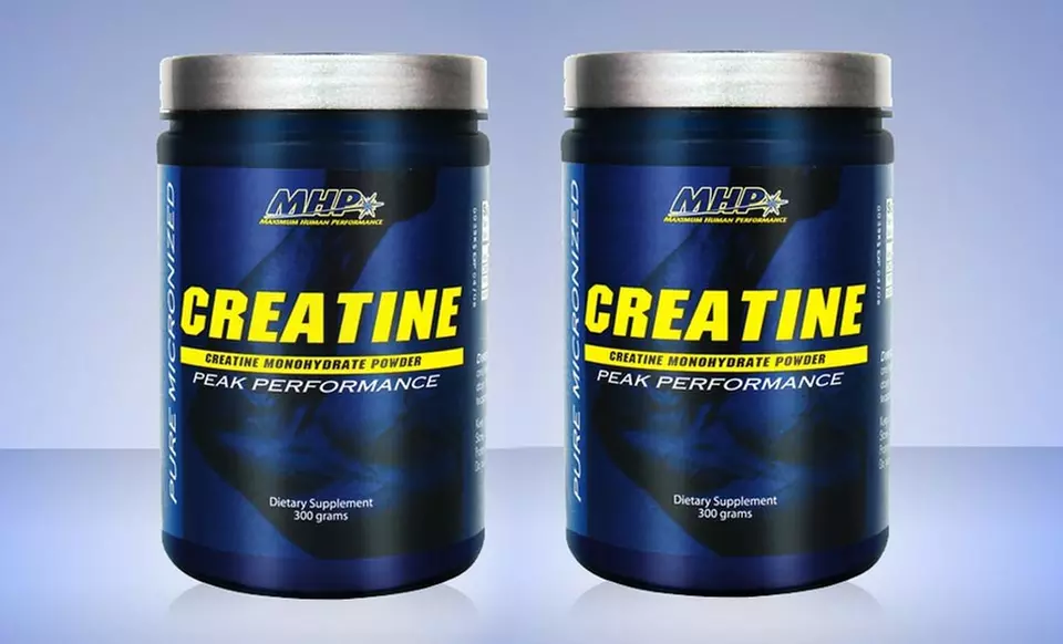 2-Pack of MHP Creatine Monohydrate 300-Gram Canisters. Free Shipping. - Primary Image
