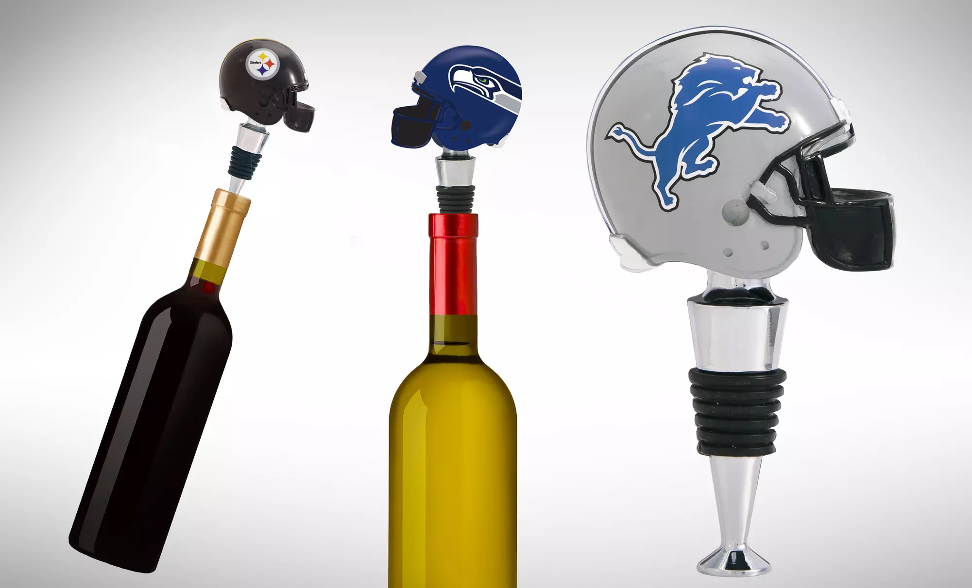 NFL Helmet Wine Bottle Stopper - Primary Image