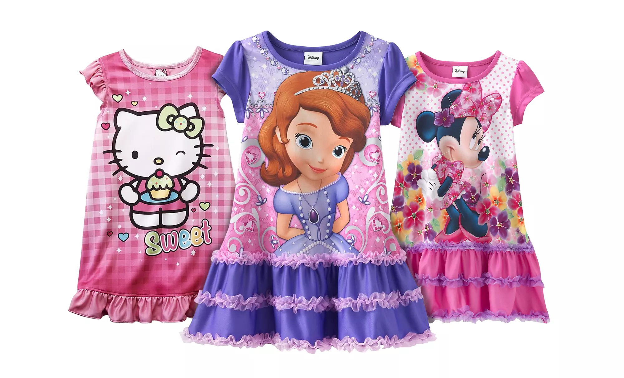 Toddler's Licensed Character Nightgowns. Multiple Styles Available. Free Returns. - Primary Image