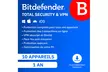 Bitdefender Total Security pour 1 an et jusqu'à 10 dispositifs - Second Medium