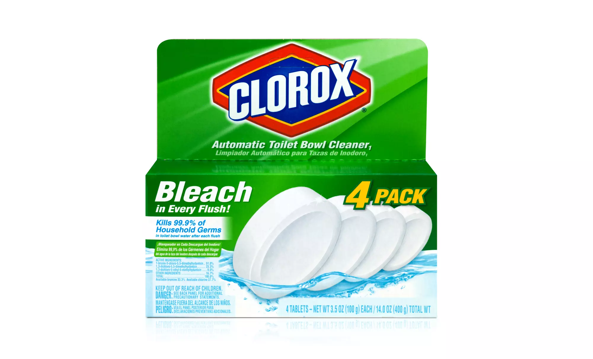 Clorox Automatic Toilet Bowl Cleaner Tablets; 6-Pack of 4ct. Boxes + 5% Back in Groupon Bucks - Primary Image