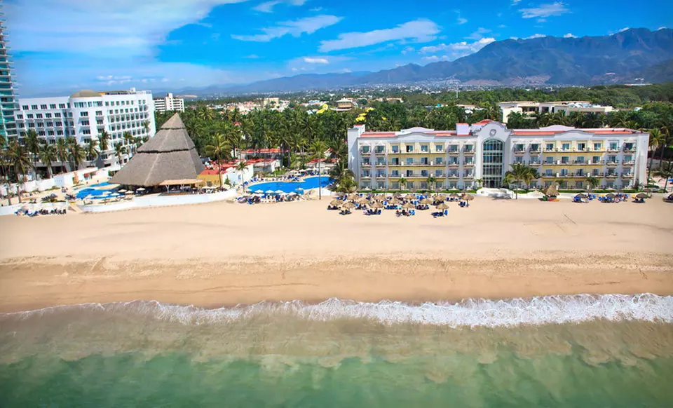 Three-, Four-, or Five-Night Stay with All-Inclusive Options at Krystal Hotel & Beach Resort Vallarta in Puerto Vallarta, Mexico - Primary Image