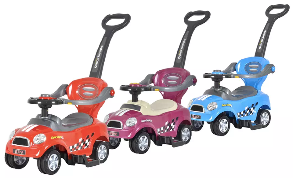 Mini 3-in-1 Push Car - Primary Image