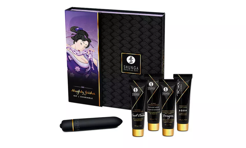 Coffret 5 pièces Geisha coquine de la marque Shunga - Primary Image