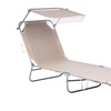 Image 4: Transat pliable avec pare-soleil