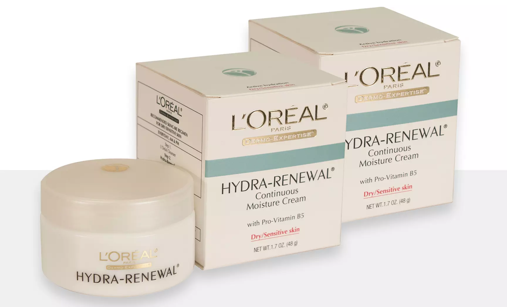 2-Pack of L'Oreal Paris Hydra-Renewal Continuous Moisture Cream - Primary Image