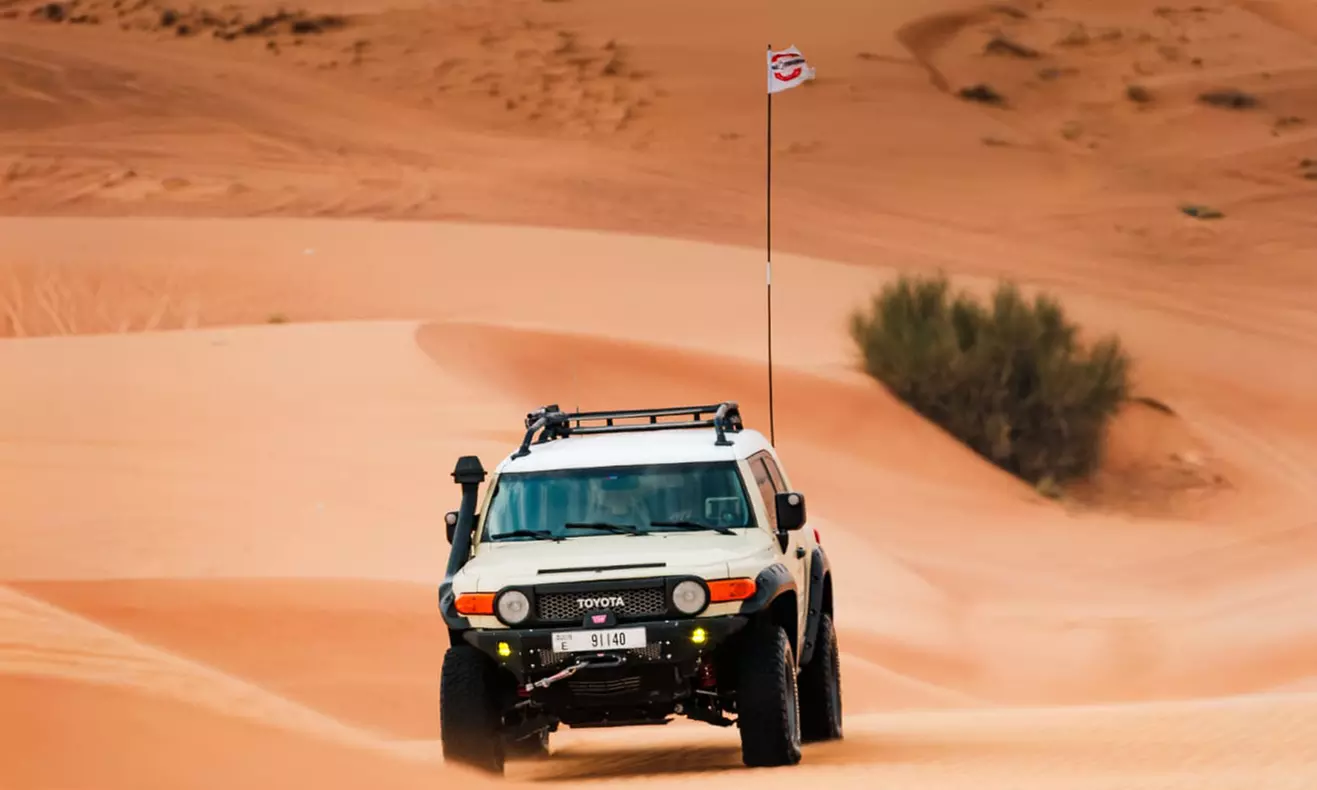 Drive 4x4 in a Guided Desert Adventure One, Three, or Five Sessions