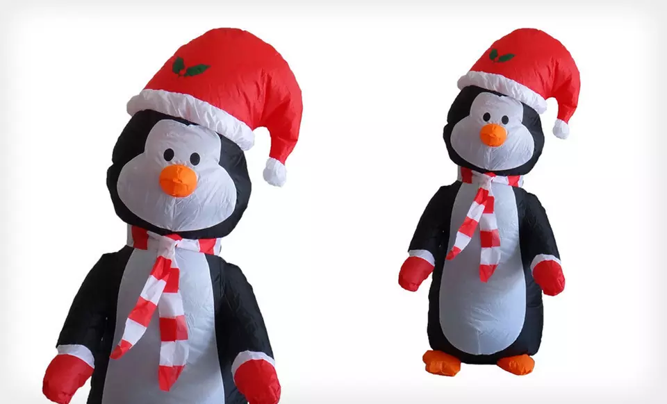 Penguin, Elephant, Reindeer, or Santa Christmas Inflatable (Up to 90% Off). Free Shipping for Purchases of $15 or More. - Second Medium