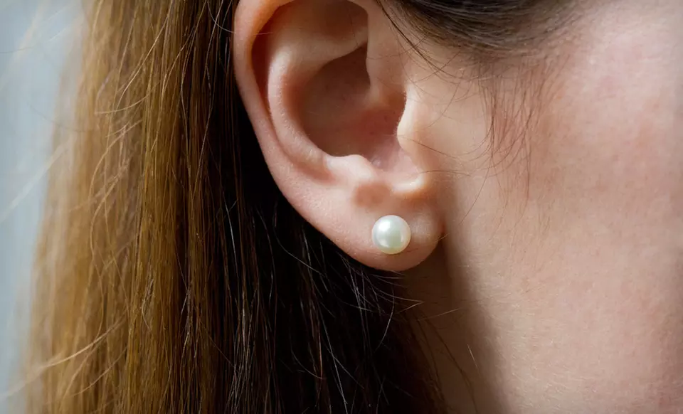 Akoya-Pearl Stud Earrings (Up to 89% Off). 4 Styles Available. Free Shipping and Returns. - Second Medium