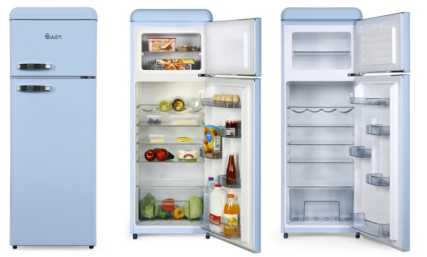 Image 2: Swan Retro Fridge-Freezers