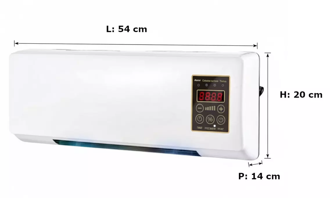 Termoventilatore elettrico da 2000W
