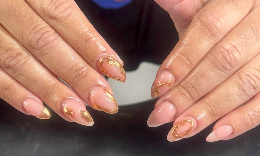 Image 3: Choose From  Acrylic Nails Package, Acrylic Nails w/ Optional Design 