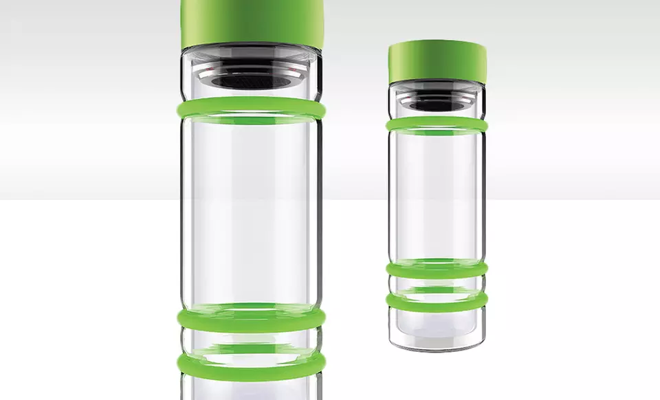 $24.99 for 2 AdnArt Bumper Tea Bottles ($60 List Price). Multiple Colors Available. Free Shipping and Returns. - Second Medium