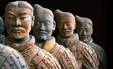 "Terracotta Warriors: Defenders of China's First Emperor" Exhibit for Kid or Adult at Discovery Times Square (Half Off) - Primary Image