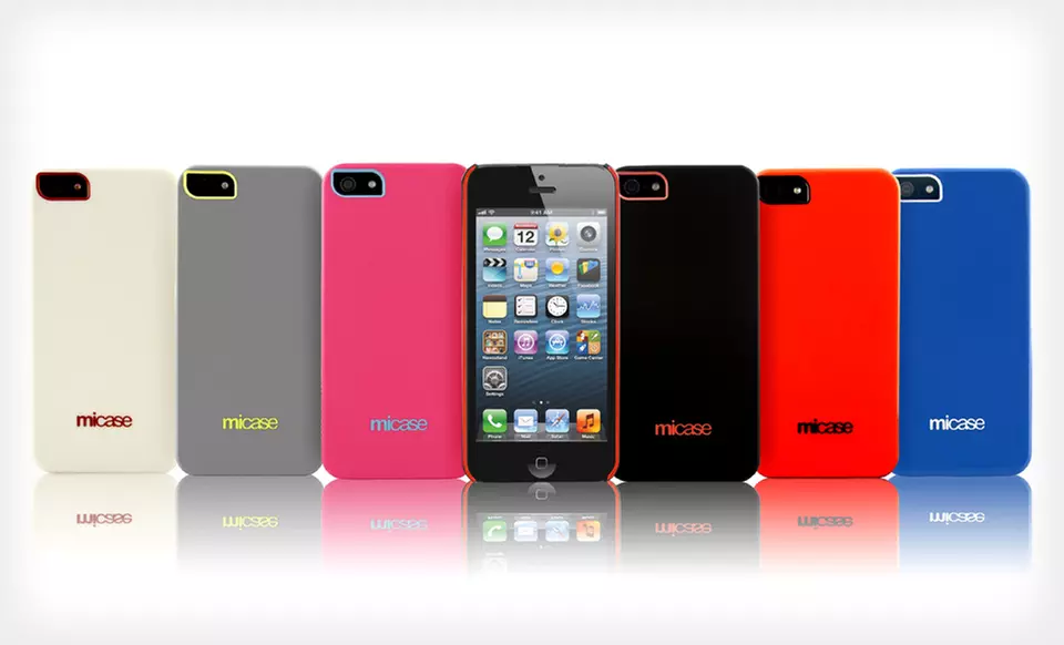 $12 for a MiCase iPhone 5 Snugger Case ($34.99 List Price). Six Colors Available. Free Returns. - Primary Image
