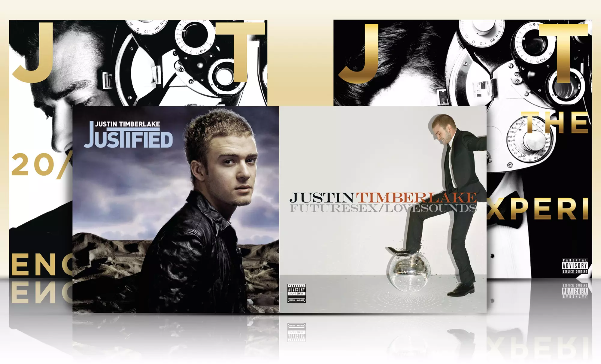 Justin Timberlake 4-Album Vinyl Bundle - Primary Image