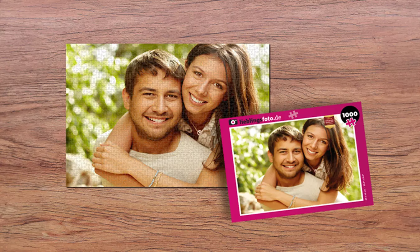 Foto-Puzzle Deluxe mit Schachtel