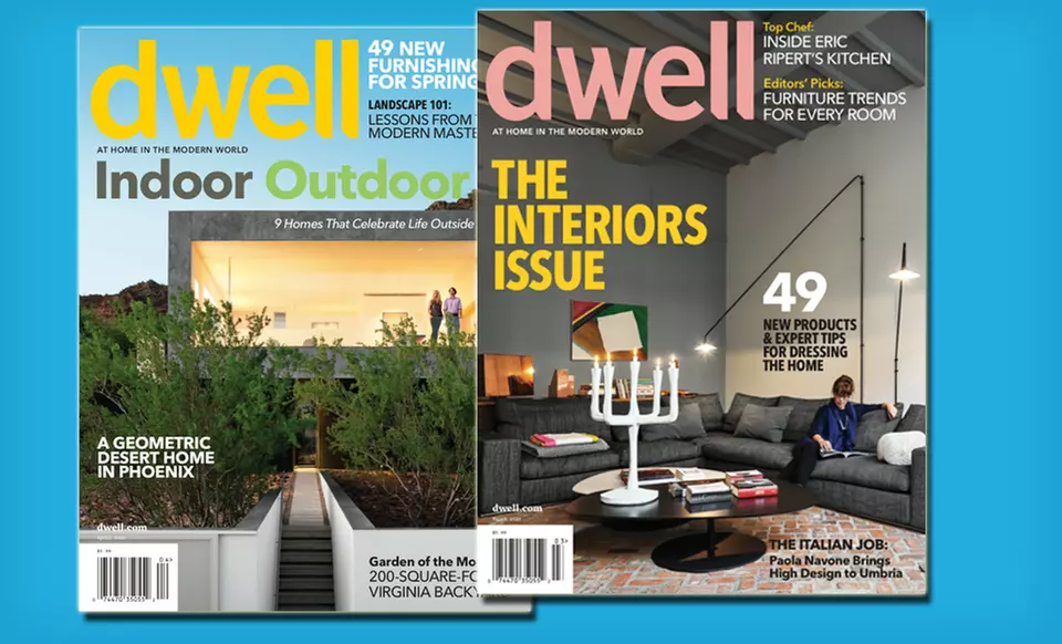 $10 for a One-Year Subscription to Dwell Magazine ($19.95 List Price). Free Shipping. - Primary Image