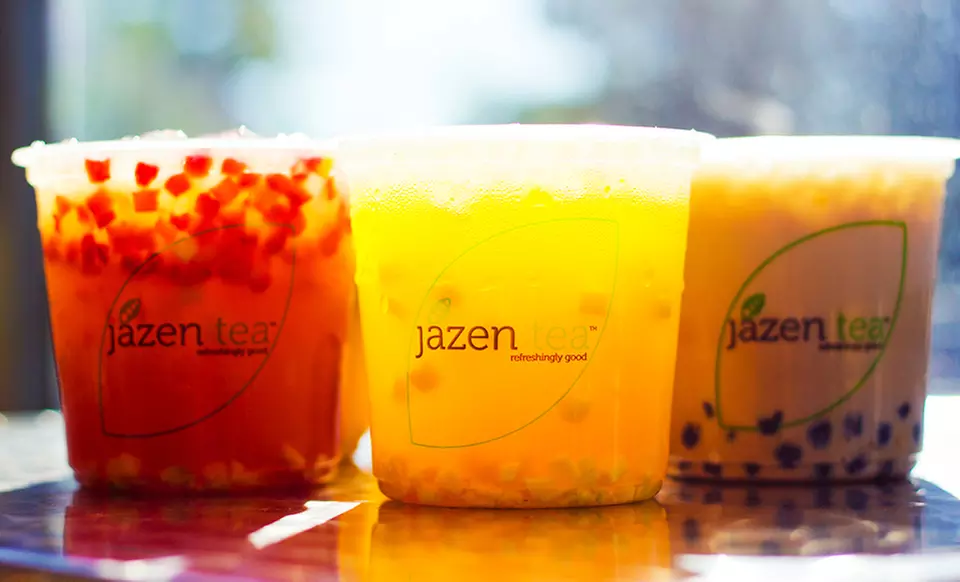 C$13 for Five Groupons, Each Good for One Tea or Smoothie at Jazen Tea (Up to a C$22 Total Value) - Primary Image