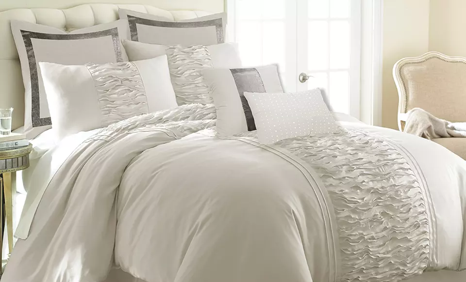 7- or 8-Piece Luxury Embellished Comforter Set. Free Returns. - Second Medium