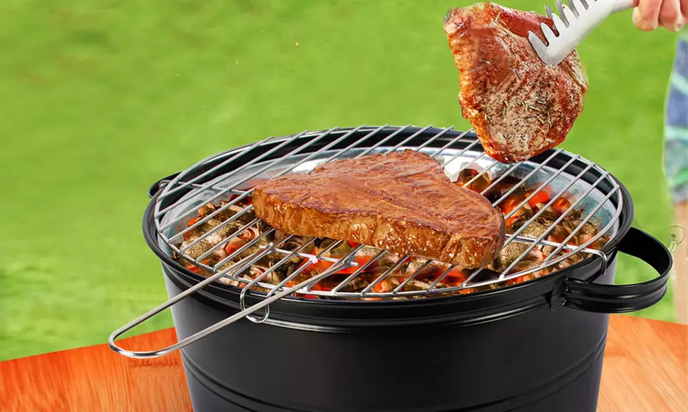 Barbacoa de carbón de mesa redonda 35 cm - Primary Image