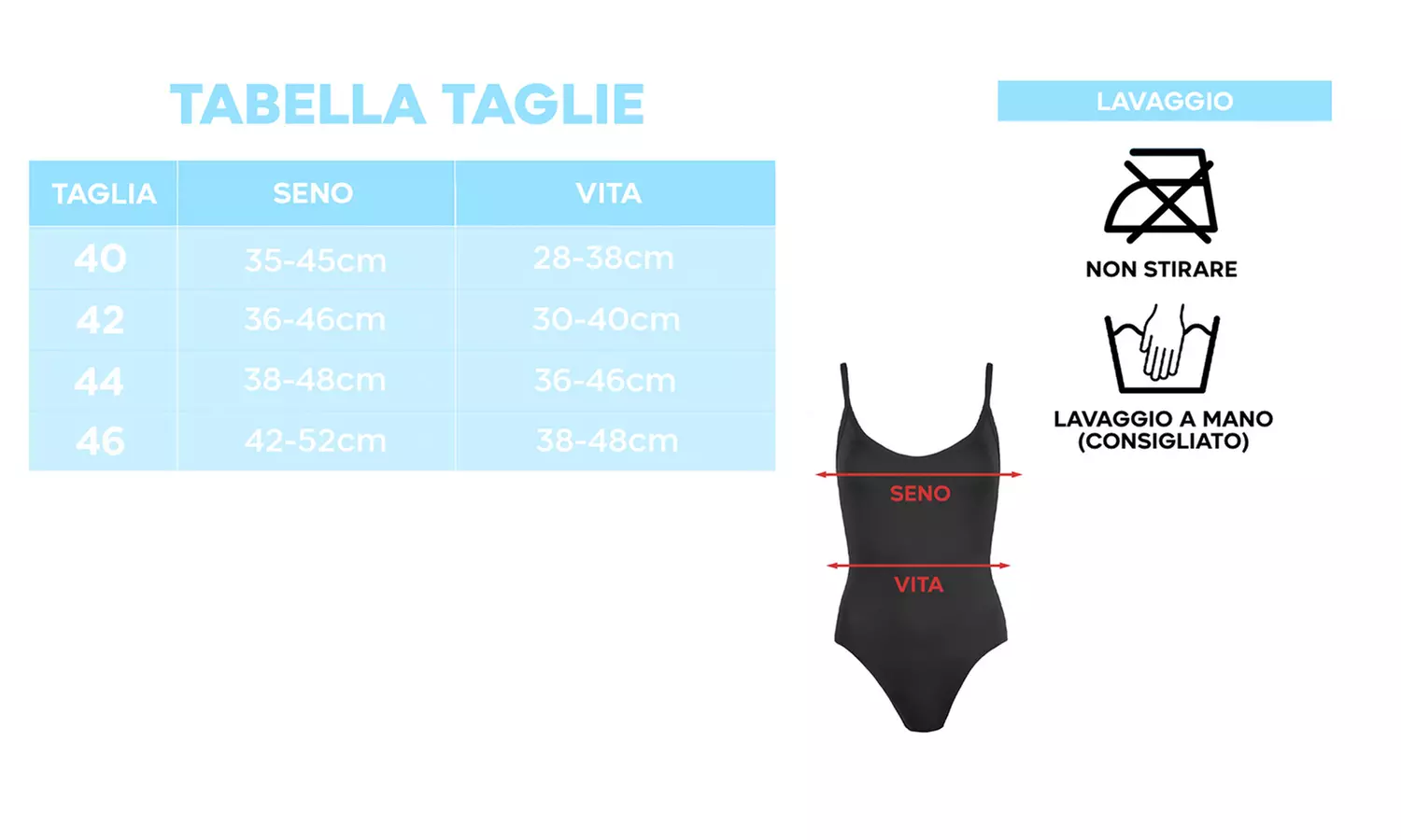 Einteiliger Badeanzug für Damen