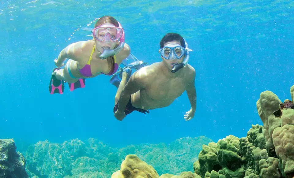 U.S. Divers LX Snorkel Set - Primary Image