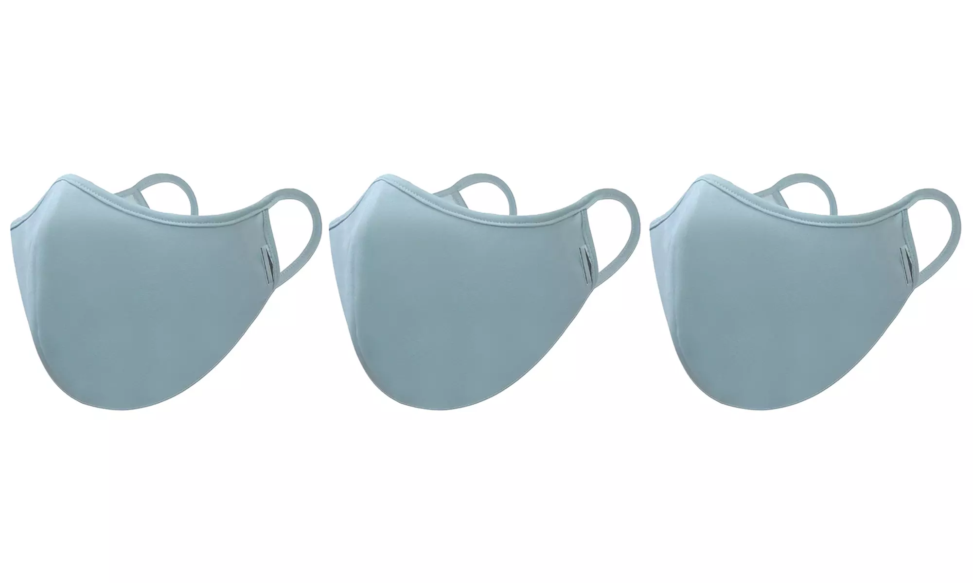 Reusable and Washable 3-Layer Non-Medical Face Mask (3, 5 or 10-Pack) - Primary Image