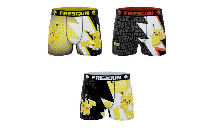 Image 12: Boxers pour enfant Freegun Dragon Ball Z, Pokemon, Mario Bros, One Piece