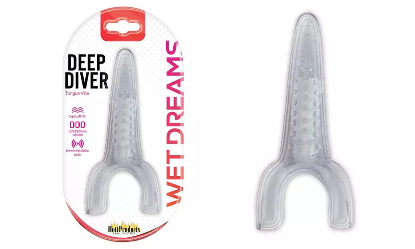 Tongue Star Deep Diver Tongue Vibrator  - Second Medium