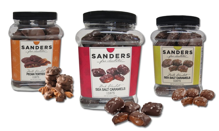 Sanders Chocolate Tub 2Pack Groupon Goods