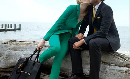 $29.98 for $60 Worth of Men’s and Women’s Apparel, Shoes, and Accessories from Le Château Outlet - Primary Image