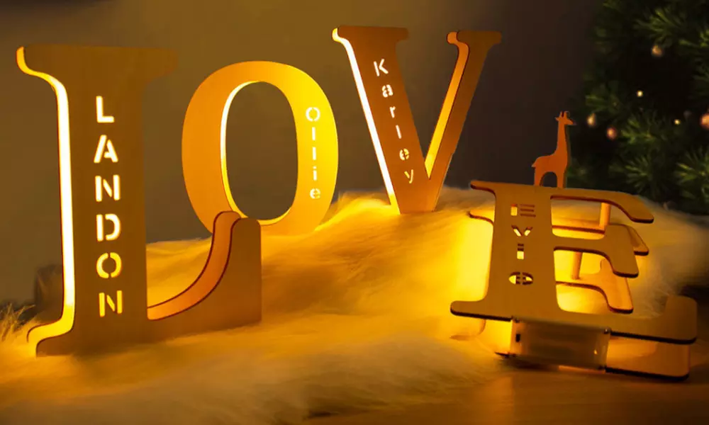 Custom Custom Name Wall Lamp