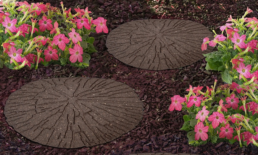 Image 17: One, Two or Four Reversible Eco-Friendly Garden Stepping Stones