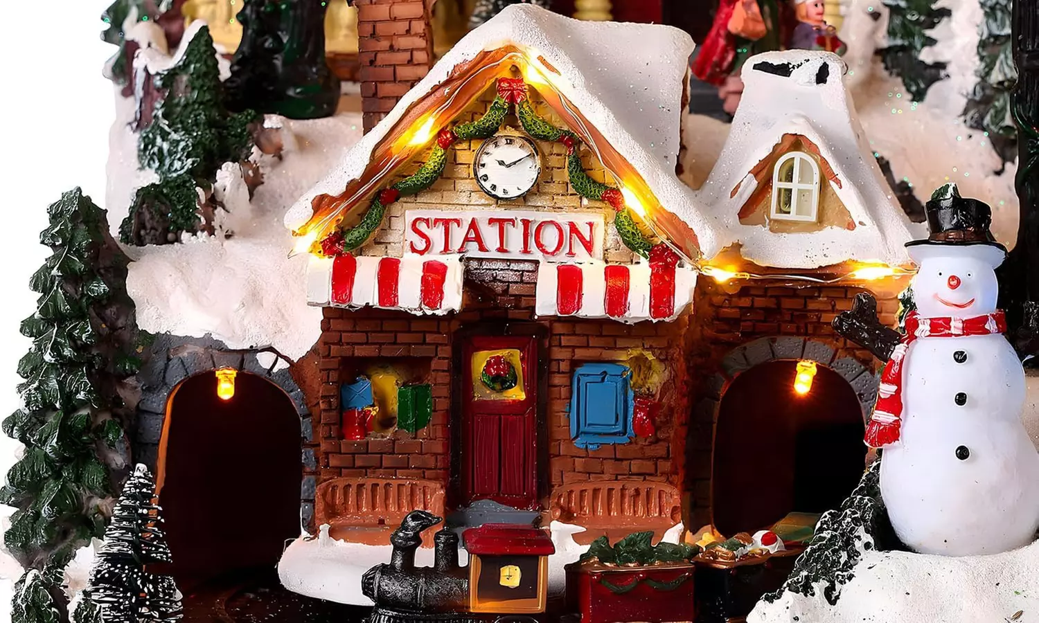 Figuras de decoración navideñas luminosas y animadas de Avilia