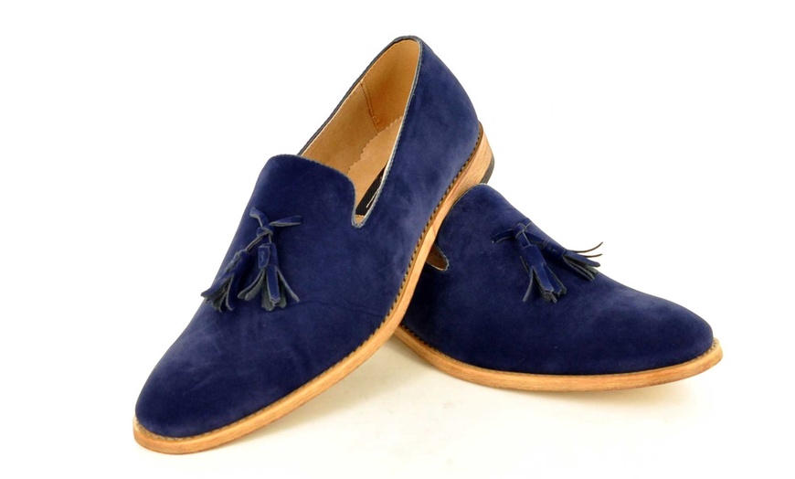 Image 10: Slip-On Tassel Loafers